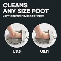 BOSS DADY Larger Foot Scrubber - Foot Cleaner & Massager (Black) — image 6