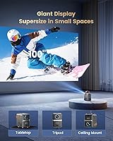 WiMiUS P61 Pro Smart Mini Projector — image 6