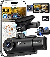 QCONTROL DashCam-J08-Pro 4K 3-Channel Dash Camera — image 1