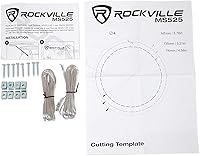 Rockville MS525B Marine Boat Speakers — image 5