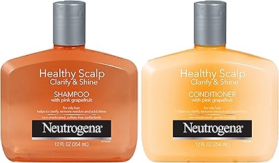 Neutrogena Healthy Scalp Clarify & Shine Shampoo & Conditioner, 12 Fl Oz