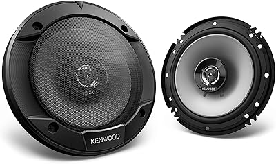 Kenwood KFC-1666S 6-1/2″ 2-Way Car Stereo Speakers