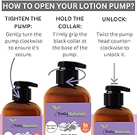 RaGaNaturals Lavender Shea Butter Hand and Body Lotion, 16 Fl Oz — image 6