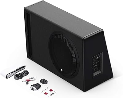 Rockford Fosgate Punch P500-12P 500-Watt 12″ Powered Subwoofer System