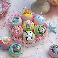 MOKYDUO Bath Bombs for Kids with Endangered Animals Toys, 12-Pack — image 7
