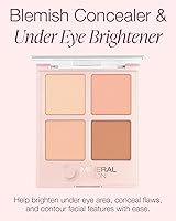 Mineral Fusion Makeup Cream Concealer Eye Palette - Indulgence — image 3