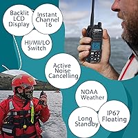 Retevis RM21 Handheld Marine Radio — image 2