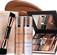 LUMINESS Airbrush Flawless 4-PC Makeup Kit - Shade 13 Deep — image 1