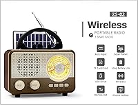 Caulikine ZS-02 Retro Bluetooth Radio — image 10