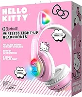 Hello Kitty Wireless Bluetooth Light-Up Headphones with Built-In Microphone — image 4
