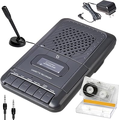 Deluxe Products DP-CASR-101 Portable Cassette Player