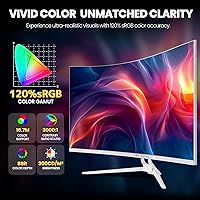 CRUA 32-inch 4K Curved Monitor — image 4