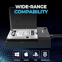 SABRENT USB 3.0 to SATA External Hard Drive Docking Station EC-DFLT — image 8