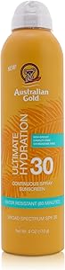 Australian Gold Continuous SPF 30 Spray 6oz (Pack of 2) Review