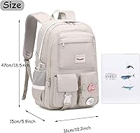 Makukke School Backpack for Teen Girls — image 6