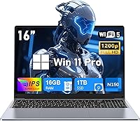 NIAKUN NiaBook 16-inch Laptop, 16GB RAM, 1TB SSD, Intel 13th Gen Celeron N150 — image 1