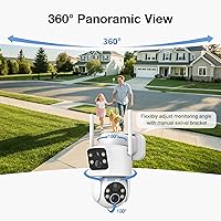 TKENPRO Dual Lens Solar Security Camera — image 4