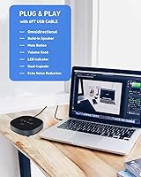 JOUNIVO JV-803 USB Speakerphone Microphone — image 2