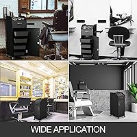 Happybuy Salon SPA Beauty Hairdressing Cart with 4 Drawers and Rolling Wheels — image 6