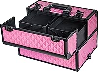SHANY Rebel Series Pro Makeup Artists Rolling Train Case - Provocative Rose — image 7
