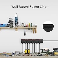 ANNQUAN 8 Outlet Power Strip with 8 Individual Switches — image 5