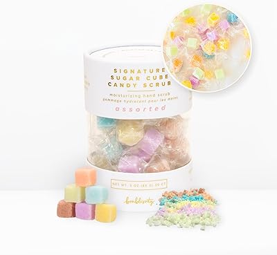 Bonblissity Sugar Cubes Candy Scrub, 30 pcs