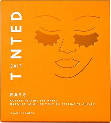 Live Tinted Rays Copper Peptide Eye Masks - 5 Pairs