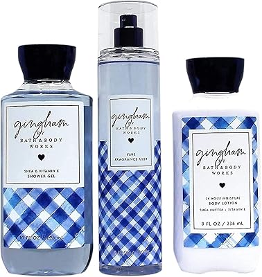 Bath & Body Works Gingham The Daily Trio Gift Set