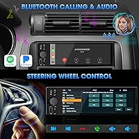 AKAMATE Single Din CarPlay Stereo — image 4