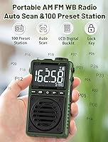 Jazmm Digital AM FM Weather Band Radio — image 5