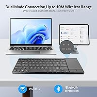 Rii K22S Wireless Keyboard with Touchpad — image 3