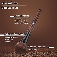 ENZO KEN Bamboo Makeup Brushes Set — image 3