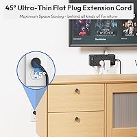 NTONPOWER Surge Protector Power Strip 15FT with 12 Outlets & 4 USB Ports — image 6