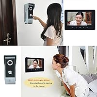 AMOCAM V70H-M4 Wired Video Intercom System, 7-Inch Monitor — image 2