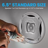 Pyle Lanzar AQ6CXS 6.5 Inch Marine Speakers — image 3