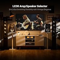Fosi Audio LC30 VU Meter Amplifier Speaker Selector Switch Box — image 2