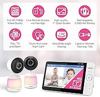 VTech Smart HQ Max Twin 2-Camera Baby Monitor — image 2