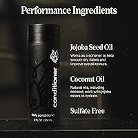 Black Wolf Men's Shampoo & Conditioner Set for Oily Hair, 12 fl oz — image 6