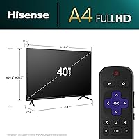 Hisense 40-Inch Class A4 Series FHD 1080p Smart Roku TV — image 2