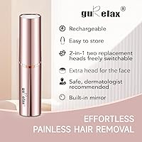 Gurelax Facial Hair Remover 2-in-1 Gold — image 2
