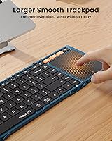 ProtoArc XK01 TP Foldable Bluetooth Keyboard with Touchpad — image 2