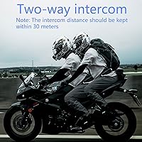 Wipeeyes E1 Motorcycle Helmet Intercom Headset — image 3