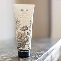 LOLLIA Elegance Shower Gel, 8 fl. oz. – White Amber & Mirabelle — image 5