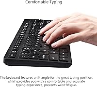 Harburfine Wireless Keyboard and Mouse Combo — image 3