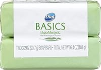 Dial Basics Hypoallergenic Bar Soap, 2 Count — image 3