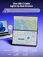 JSAUX FlipGo Lite 15.6″ Portable Dual Monitor — image 4