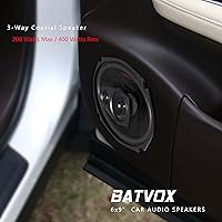 BATVOX CS691 6x9 Inch 3-Way Coaxial Car Speakers — image 8