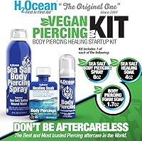 H2Ocean Complete Sea Salt Piercing Aftercare Kit — image 2