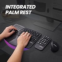 Perixx PERIDUO-606A 3-in-1 Wireless Ergonomic Keyboard & Mouse Set — image 5