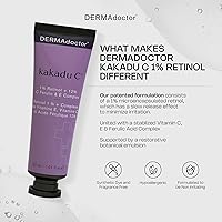 DERMAdoctor Retinol Cream 1% with Vitamin C, E & Ferulic Acid - 1.01oz — image 4